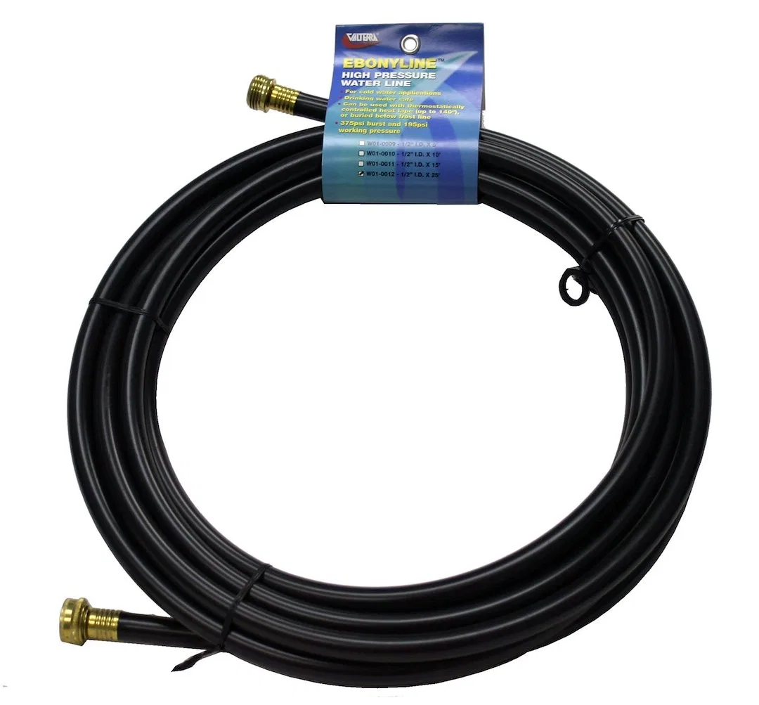 W01-0012 – VALTERRA LLC Fresh Water Hose, Used To Connect RV/ Boat To Community Water Supplier With Threaded Connecti...